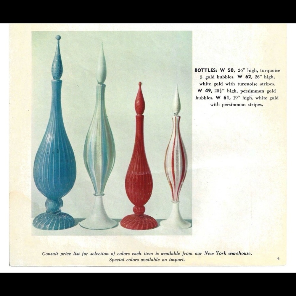 Rare Alfredo Barbini Murano Genie Bottle Decanter - Picture 5 of 8
